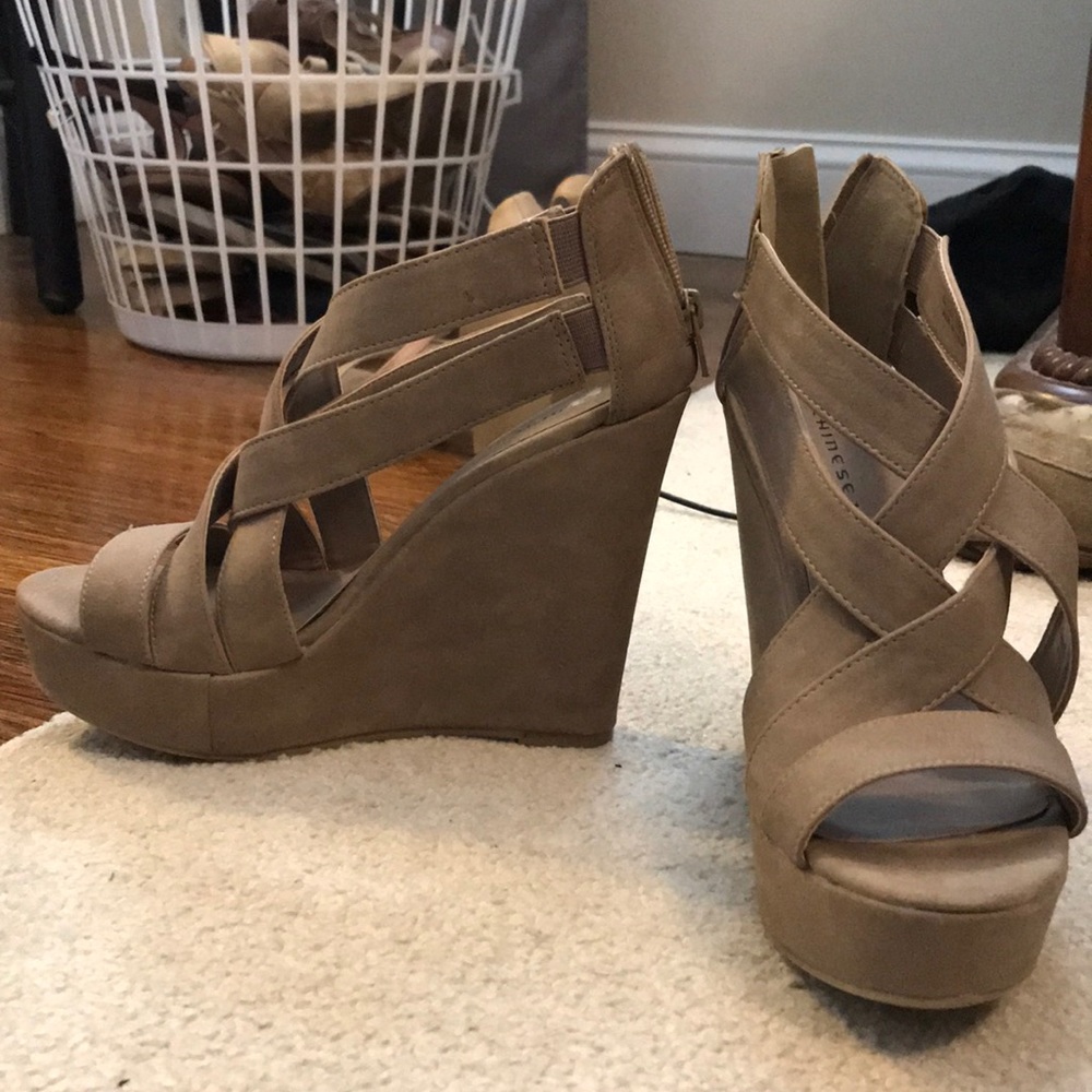 Chinese Laundry wedges